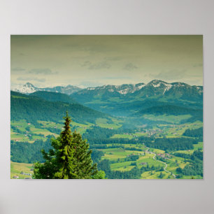 Sulzberg, Oostenrijk Poster