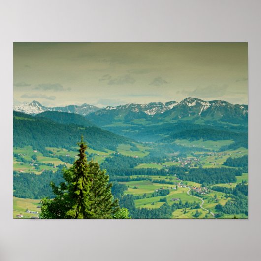 Sulzberg, Oostenrijk Poster (Voorkant)