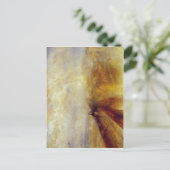 Sumario J. M. W. Turner - Regen, Stem en Snelheid  Briefkaart (Staand voorkant)