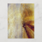 Sumario J. M. W. Turner - Regen, Stem en Snelheid  Briefkaart (Voorkant)