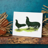 Sumatra Black Chickens Fotoplaat (Zijkant)