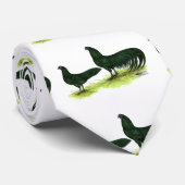 Sumatra Black Chickens Stropdas (Opgerold)