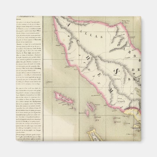 Sumatra Oceania no 11 Magneet (Voorkant)