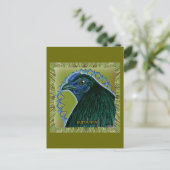 Sumatra Rooster omgeven Briefkaart (Staand voorkant)