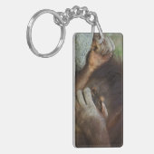 Sumatraanse orang-oetan, Pongo pygmaeus Sleutelhanger (Voorkant Links)