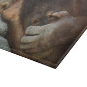 Sumatraanse orang-oetan, Pongo pygmaeus Snijplank (Hoek)