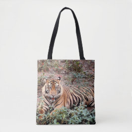 Sumatraanse Tijger Boodschappentas Tote Bag