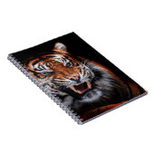 Sumatraanse tijger (Panthera tigris sumatrae) beau Notitieboek (Rechterzijde)