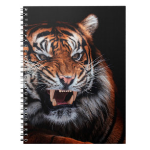 Sumatraanse tijger (Panthera tigris sumatrae) beau Notitieboek