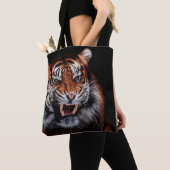Sumatraanse tijger (Panthera tigris sumatrae) beau Tote Bag (Dichtbij)