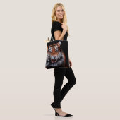 Sumatraanse tijger (Panthera tigris sumatrae) beau Tote Bag (Op model)