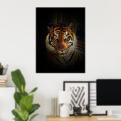 Sumatraanse Tijger Poster Print (Thuiskantoor)