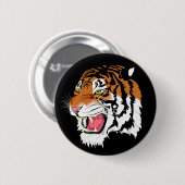 Sumatraanse tijger ronde button 5,7 cm (Voorkant /achterkant)