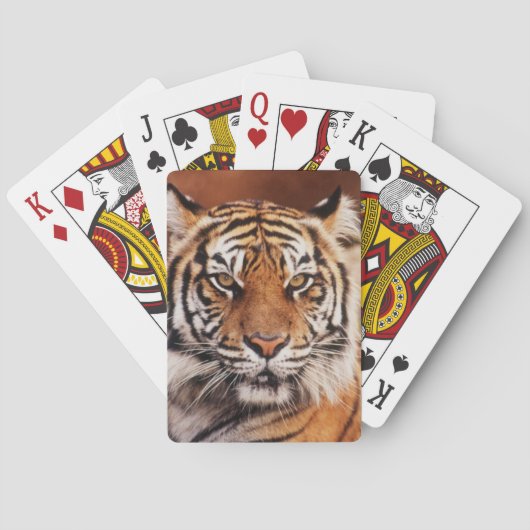 Sumatraanse Tijger Speelkaarten (Achterkant)