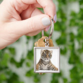 Sumatran Tiger cub Sleutelhanger (Hand)