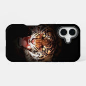 Sumatran Tiger iPhone 16 Hoesje (Achterkant horizontaal)