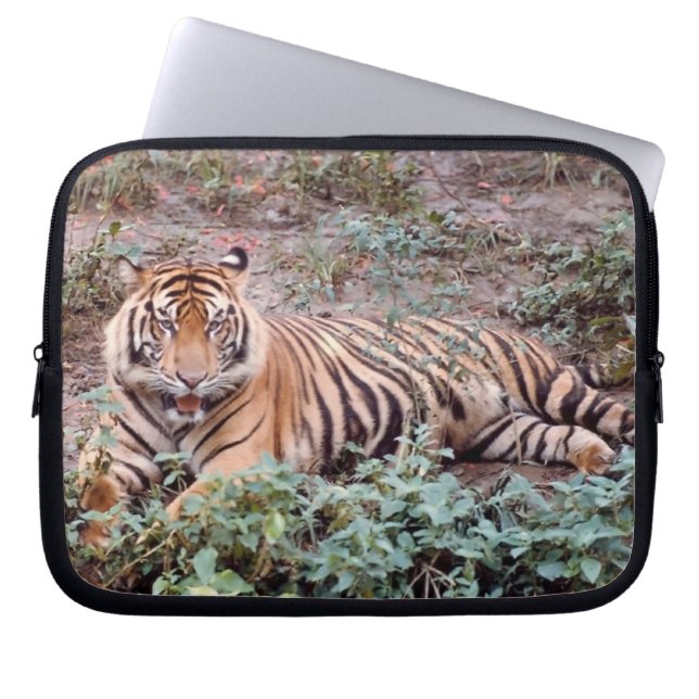 Sumatran Tiger-laptophoes Laptop Sleeve (Voorkant)