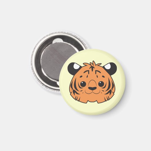 Sumatran Tiger Magnet (Voorkant / Achterkant)