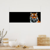 Sumatran Tiger Poster (Keuken)