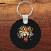 Sumatran Tiger Sleutelhanger (Voorkant)