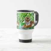 Sumatran Tiger Travel Mug Reisbeker (Voorkant rechts)