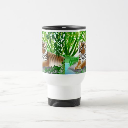 Sumatran Tiger Travel Mug Reisbeker (Center)