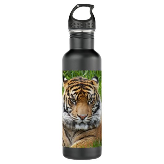 Sumatran Tiger Wildlife Foto Waterfles (Voorkant)