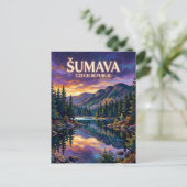 Šumava Nationaal Park Tsjechië Briefkaart (Staand voorkant)