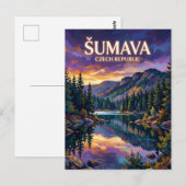 Šumava Nationaal Park Tsjechië Briefkaart (Voorkant / Achterkant)