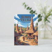 Sumba-eiland Indonesië Briefkaart (Staand voorkant)