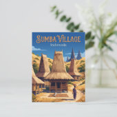 Sumba-eiland Indonesië Briefkaart (Staand voorkant)