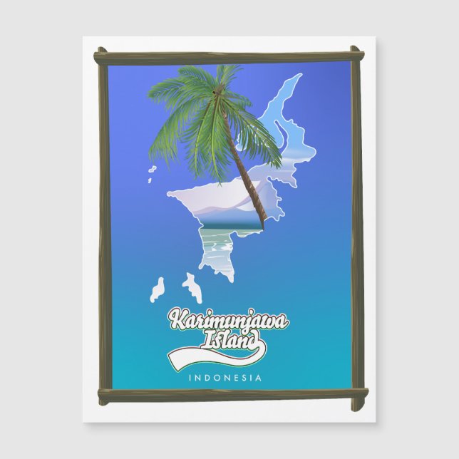 Sumba Island Indonesië reiskaart (Voorkant)