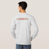 Sumerian Anunnaki Winged Sun Disk T-shirt (Achterkant volledig)