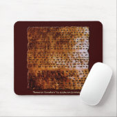 SUMERIAN CUNEIFORM SCHRIFTELIJK Mousepad Muismat (Met muis)