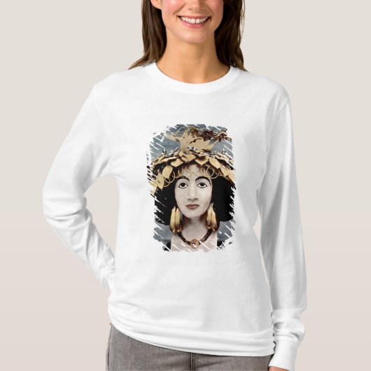 Sumerian hoofdadres gedragen door Koningin Shub-ad T-shirt (Voorkant)