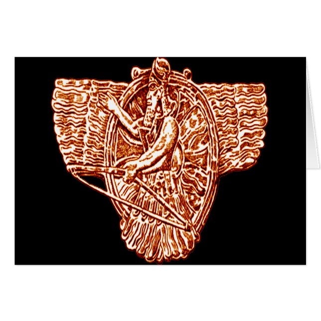 * Sumerian Mythology * Gezichtsgoden (Voorkant Horizontaal)