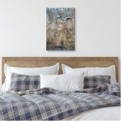 SUMERIAN TABLETTEN CANVAS DMT SPIRITUEEL GRAFFITI (Insitu (Slaapkamer))