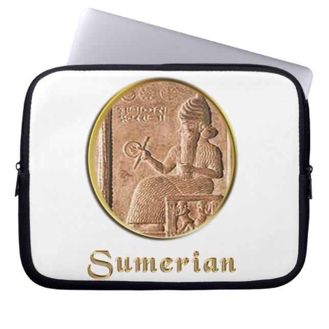 Sumerisch Laptop Sleeve (Voorkant)