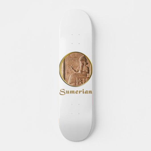 Sumerisch Persoonlijk Skateboard (Voorkant)