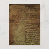 "Sumerisch spijkerschrift" Geschiedenis Briefkaart (Voorkant)