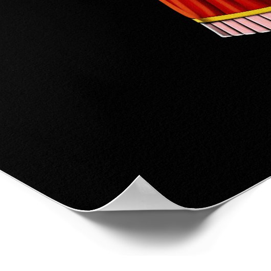 Sumerische God Enki Poster (Hoek)