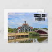 Sumeru Mountain in Ancient City Feestdagenkaart (Voorkant / Achterkant)