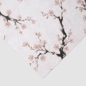 Sumi-E Ink | Cherry Blossom | Tissuepapier (Detail)