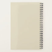 Sumi-e Kersenbloesem Rode Zon Persoonlijk Planner (Achterkant)