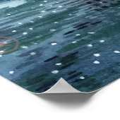 Sumidagawa Suijin Forest van Tsuchiya Koitsu Poster (Hoek)