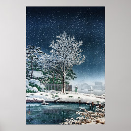 Sumidagawa Suijin Forest van Tsuchiya Koitsu Poster