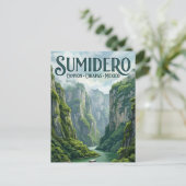 Sumidero-canyon Briefkaart (Staand voorkant)