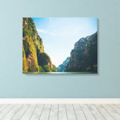 Sumidero Canyon, Mexico Canvas Afdruk (Insitu (Houten vloer))
