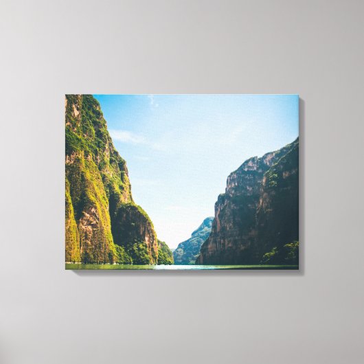 Sumidero Canyon, Mexico Canvas Afdruk (Voorkant)