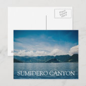 Sumidero Canyon panoramisch Briefkaart (Voorkant / Achterkant)